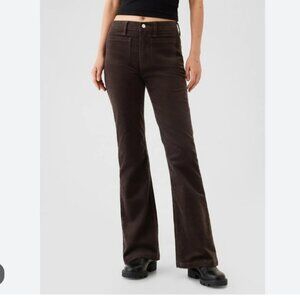 Gap 70's Flare High Corduroy Brown 16 Short